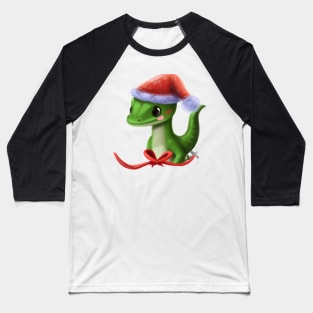 Cute Lizard Drawing Baseball T-Shirt